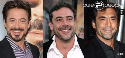 thegovernmentstolemytoad:  i’m half convinced that robert downey jr. and jeffrey dean morgan are related. i mean   really how about Jeffrey Dean Morgan and Javier Bardem …or all three