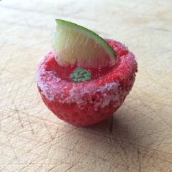 Brokeandcooking:  Strawberry Margarita Jello Shots It’s Cinco De Mayo, And What