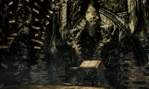 spacerist:  “Hermaeus Mora has always tried to seduce mortals into his service
