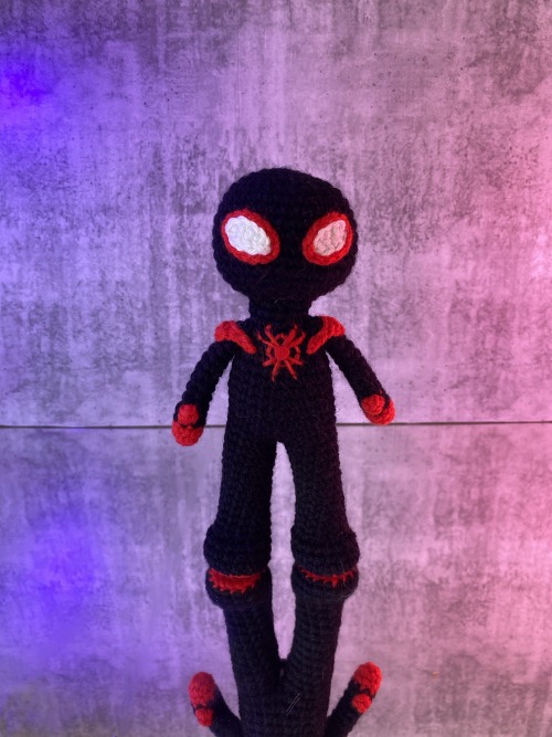 I’ve had a Miles Morales version of Spiderman on my to do list forever, but I finally got moti