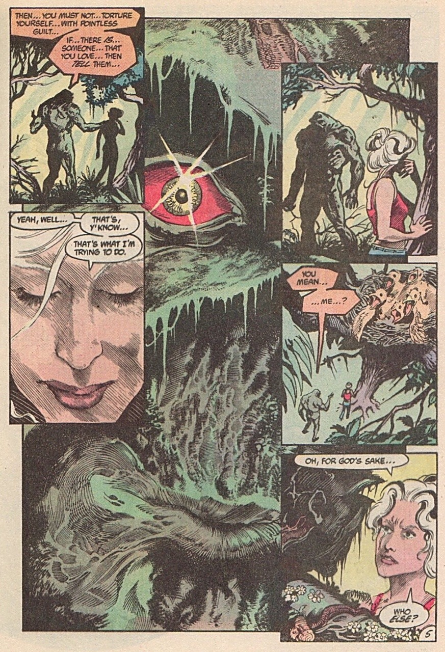 billyarrowsmith:  Swamp Thing is an extremely relatable character. 