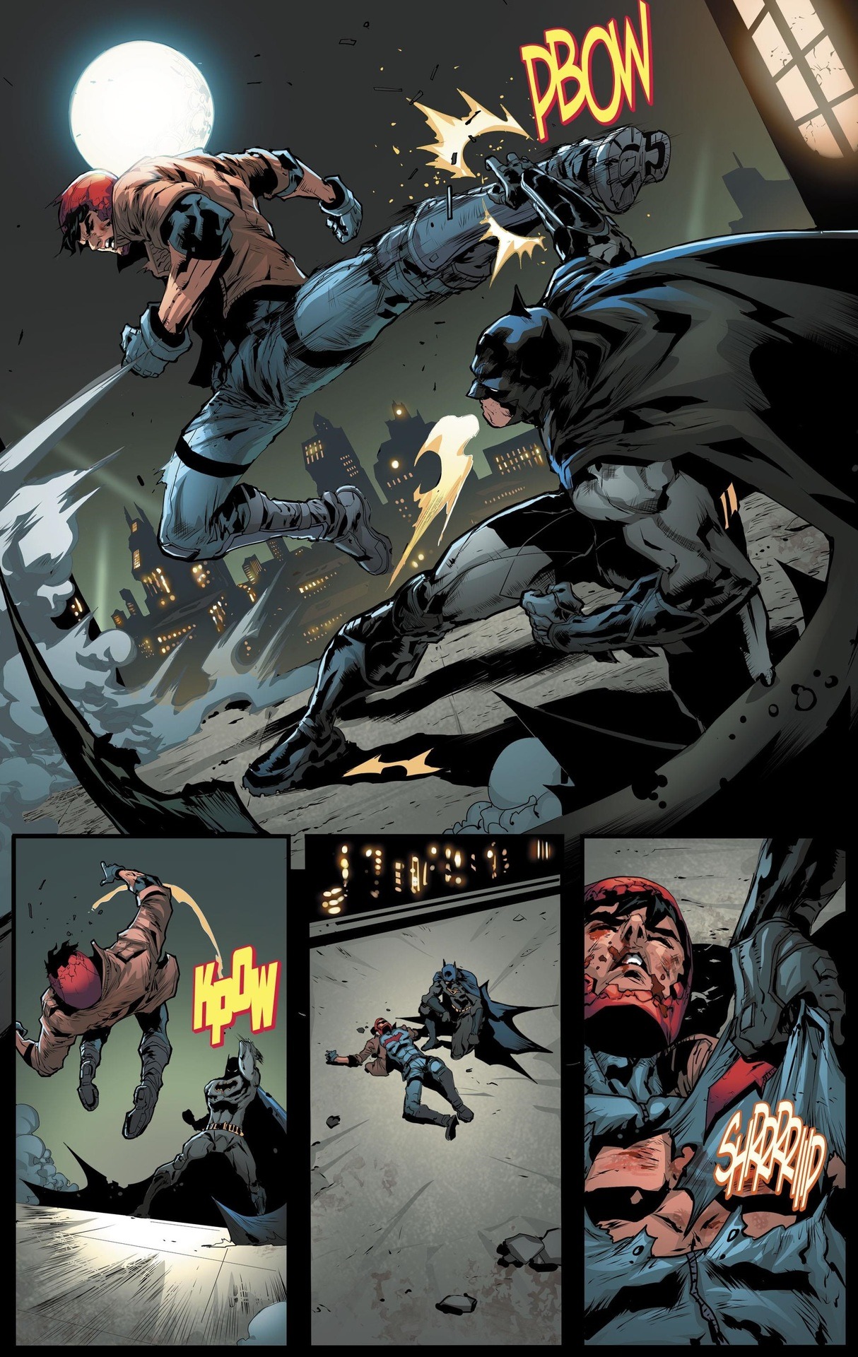 Batman vs. Red Hood. [from Red Hood and the...