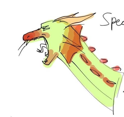 Angry Rainwing Doodle