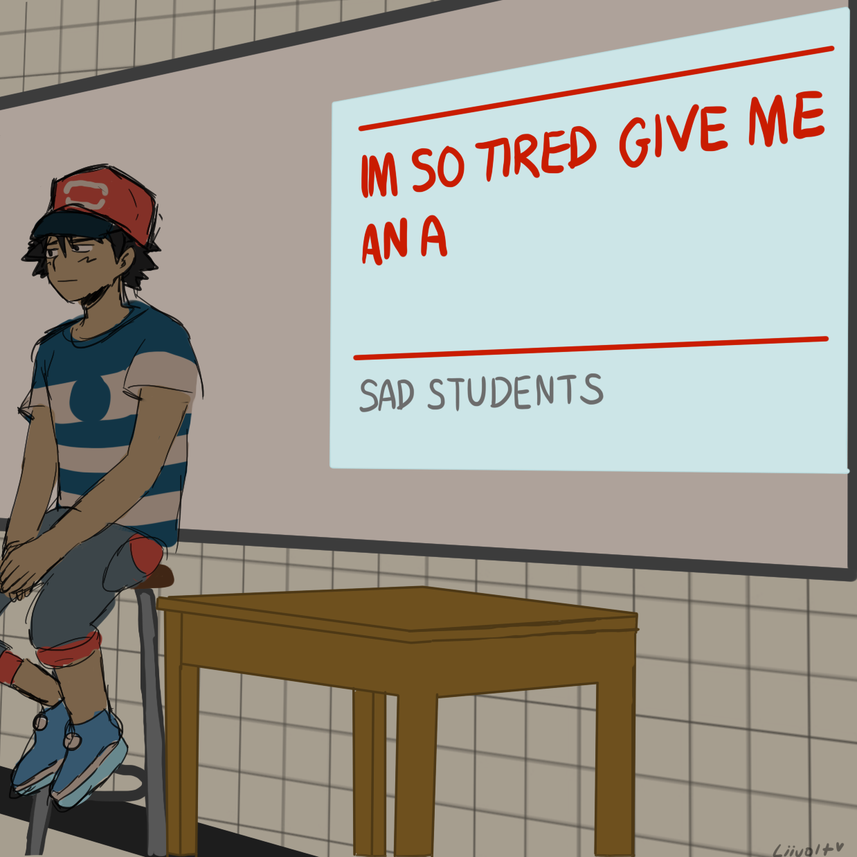 liivolt: school life’s tough
