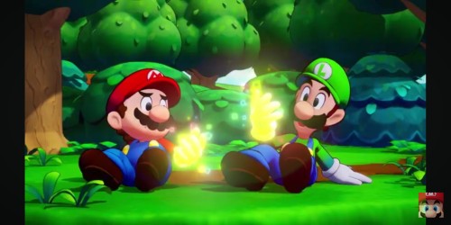 Ok So I Just Found Out That In The Trailer Especially The Part Where Mario And Luigi Hands Glow 