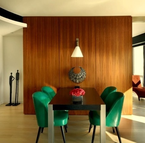 Dining Room Great RoomInspiration For A Large Contemporary Light Wood Floor Great Room Remodel With White
