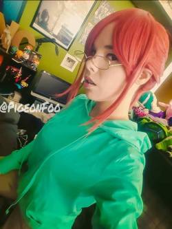 MISS KOBAYASHI!!Selfie from a cosplay test