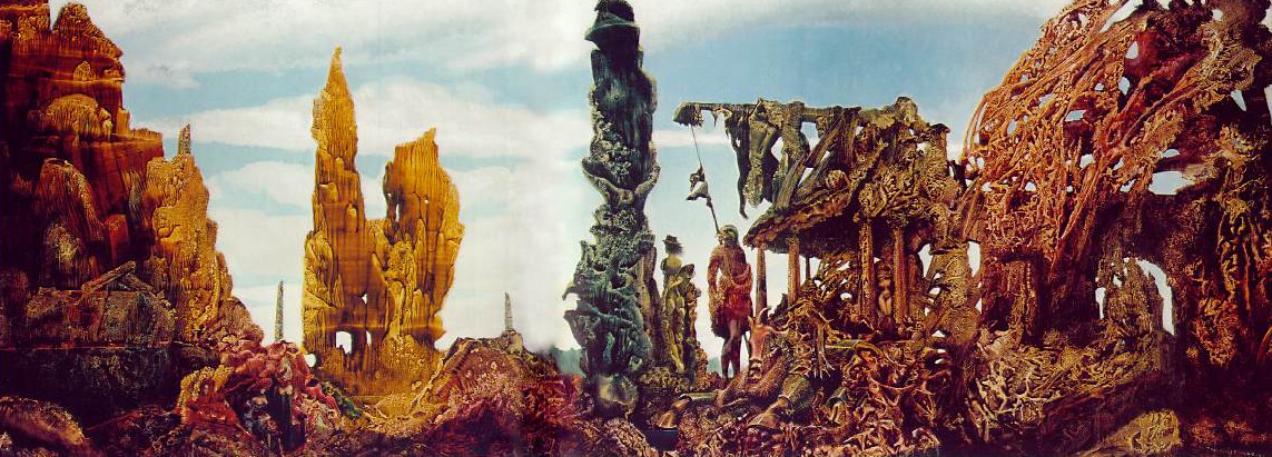 magictransistor:  Max Ernst. Europe After The Rain II (Double, Inverted). 1941.