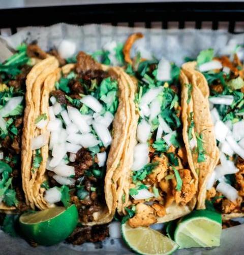 Beef And Chicken Tacos