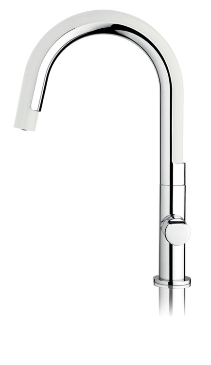 Funky Flexible Faucet Add a touch of color and flexible fun to you kitchen space with the COOK tap! 