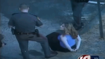 Police violence…What a shame.  [video] 