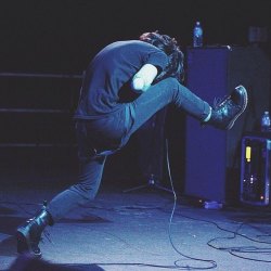 matrisphere:  vildhjartah:  Colin Sharkey of Barrier.  Look at those boots, he really has a passion for fashion 