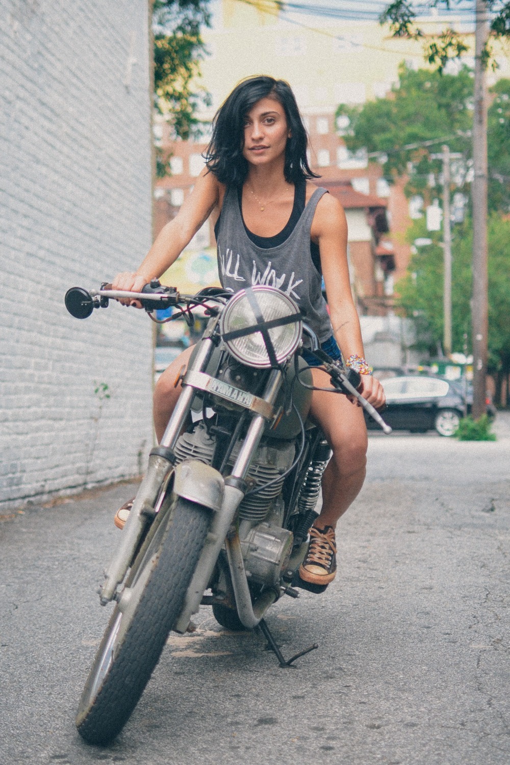 Just a girl & her bike