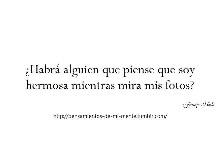 pensamientos de mi mente.