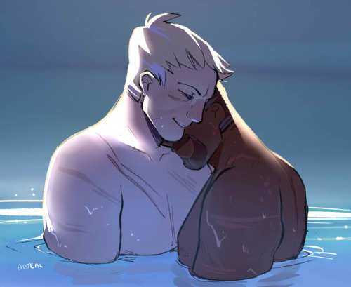 disteal:Some reaper76 and beans from the last few days, art drought because of uni ;-;