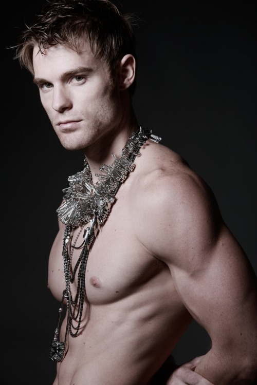 Ginger Model Allen Clippinger and his safety pins