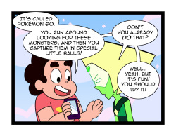 neoduskcomics:  SU: Peridot Go Come watch