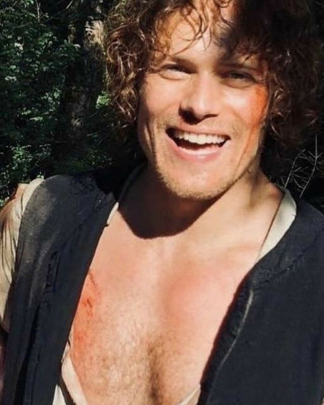 Repost outlander_br ・・・ bts samheughan caitrionabalfe outlander 