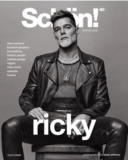 Ricky Martin - Schon Magazinephoto - Isaac Anthony