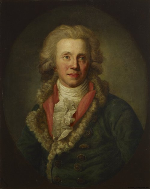 history-of-fashion:1790-1791 Anton Graff - Actor Christian Wilhelm Opitz