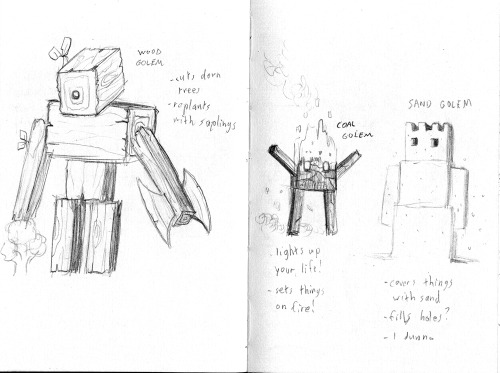 Minecraft ConceptsI&rsquo;ve gotten back into playing Minecraft recently, and as I&rsquo;ve been pla