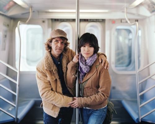 bobbycaputo: Complete Strangers Pose Together for Portraits  by Photographer Richard 