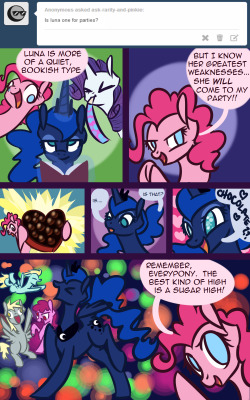 ask-rarity-and-pinkie:  Sorry we’ve been