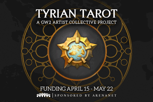 tealfuleyes: gw2collective: The funding campaign is now open for Tyrian Tarot! This ArenaNet-sponsor