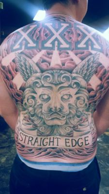 bullythekid75:  Straight Edge with Tattoos After Dark Artist Justin Coppolino  