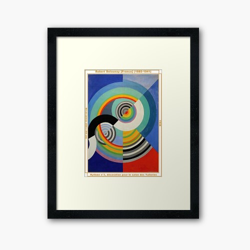 Robert Delaunay [France] (1885-1941) ~‘Rythme n°3, décorationpour le salon des Tuileries&rsquo