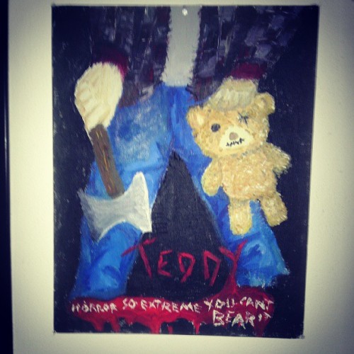 #Maniac inspired poster for #Teddy. #slasher #slasherstudios #horror