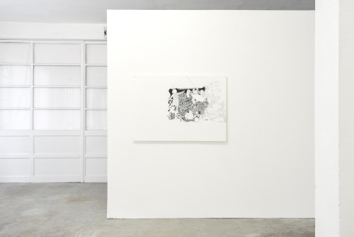 HÉLÈNE BARIL
Night of the Hunter
2019
In this installation of new drawings and works on paper by Hélène Baril, a space of hostility opens up that lies somewhere between Dürer’s Melancholia 1 and Octavia Butler’s Xenogenesis trilogy. Her drawings...