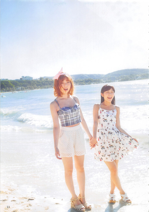 voz48:  「AKB48 no Inu Kyoudai」Shimazaki Haruka　x　Watanabe Mayu  
