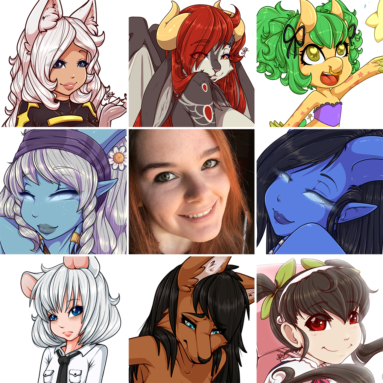 I like these kind of memes, I love seeing other artists compared to their art!Now