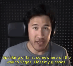 septicplier:  FAILMAN (x)  Poor Mark without his glasses.