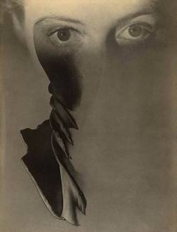madivinecomedie:  Max Dupain. Surreal face of a woman 1938See also