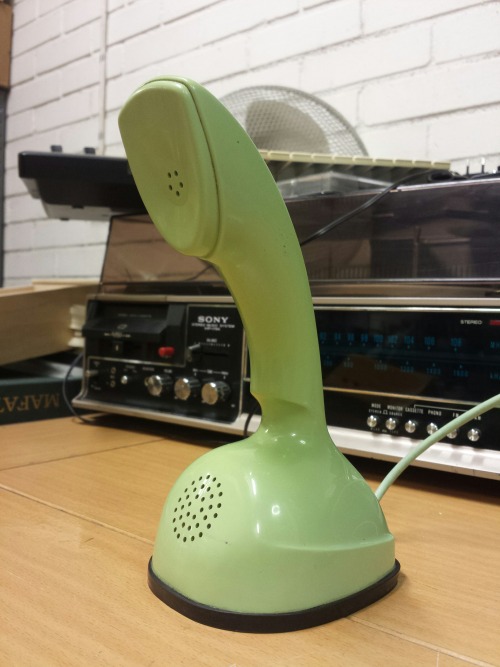 L.M. Ericsson Ericofon DBJ 500 Accent Green Kobra Telephone (21CM Model), 1961