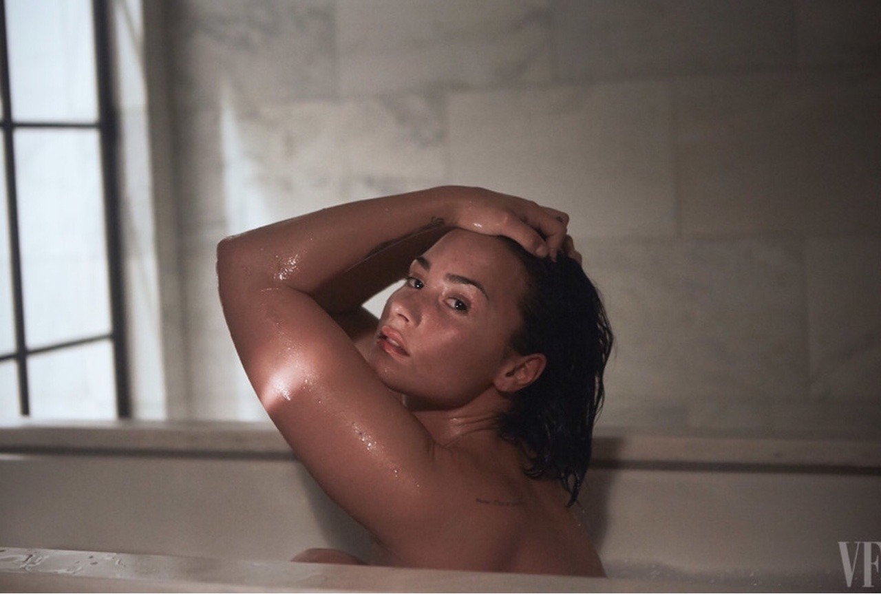 humorandtitties:  Demi Lovato nude photo shoot