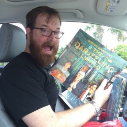 caitiward:  He’s so happy! #RecordStoreDay