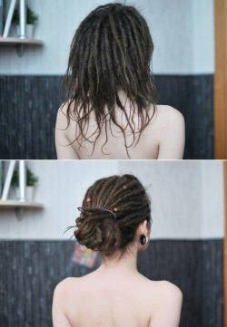 fatrainbow:  Dreads | via Facebook on We Heart It. 