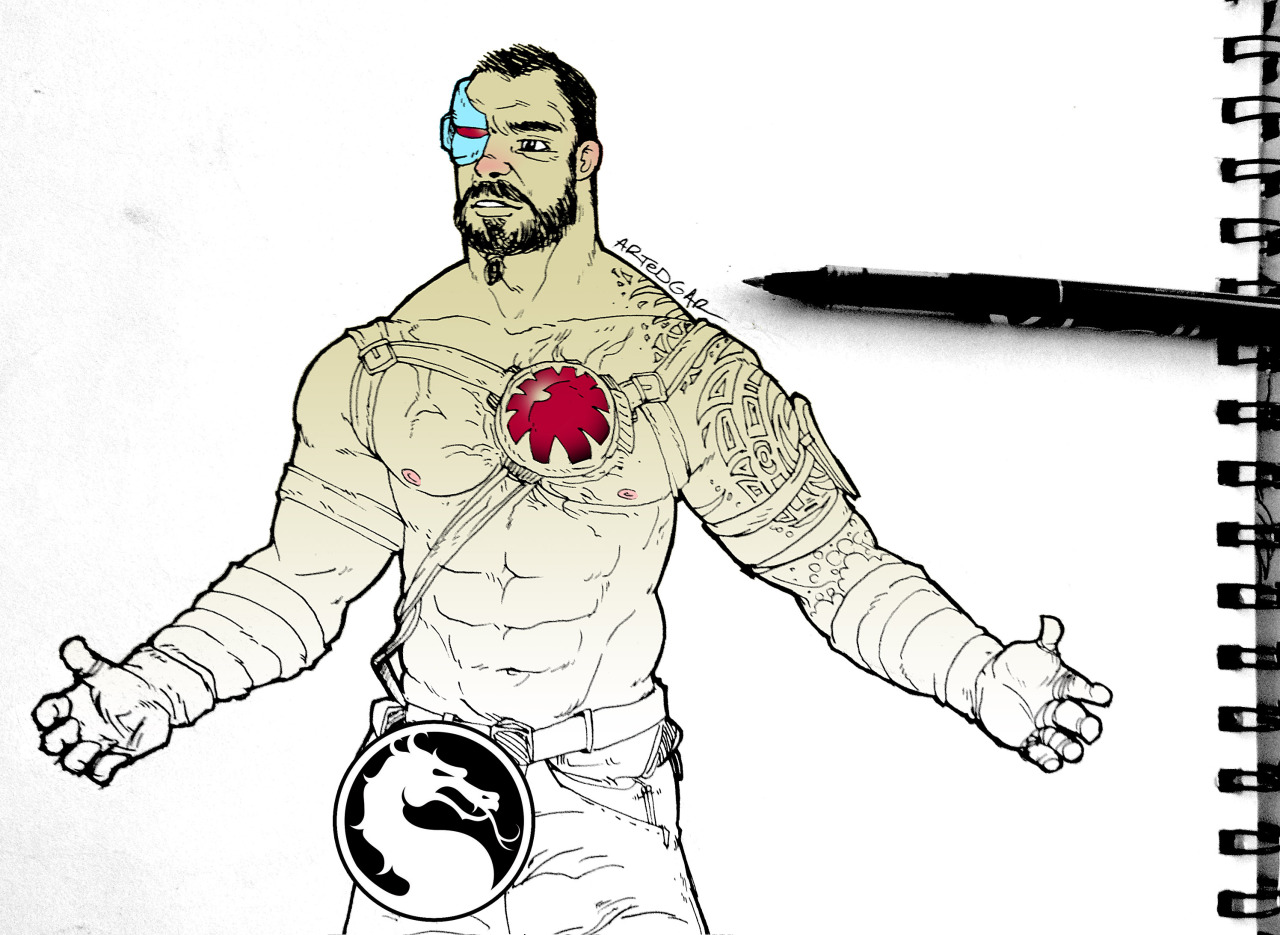 artedgar:  Inspiration: Mortal Kombat XIllustration by Artedgar:www.artedgar.tumblr.comwww.fb.com/artedgar.drawingswww.artedgar.comwww.instagram.com/artedgar