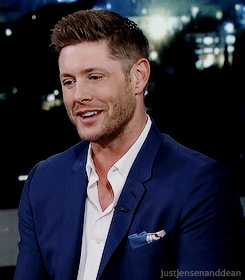 justjensenanddean:He is so charming Jensen Ackles | Jimmy Kimmel Live! 2018 [x]