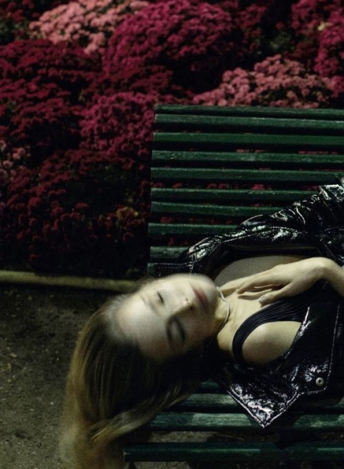 aleworldaddict:‘Belle de Nuit’  Eniko Mihalik by Stéphane Sednaoui for Numéro December 2014