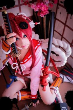 cosplaygirl:  Jubei Coplay Samurai Girls