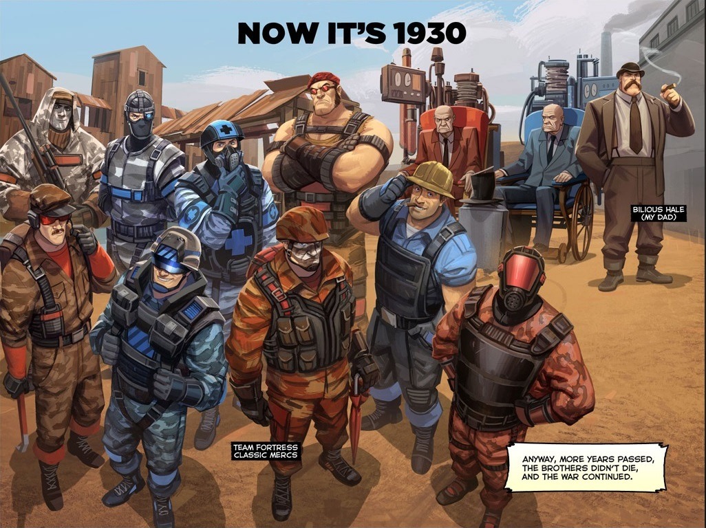 angell-with-a-shotgun:  Mercs throughout the years. 