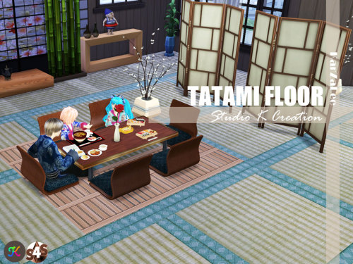 karzalee:TATAMI Floor (TS4) Type A & Type B (Horizontal and vertical) standalone / find at the