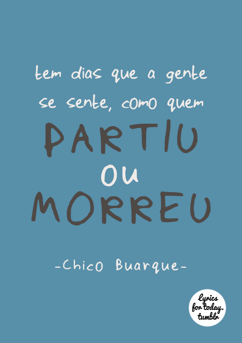lyrics-for-today:  A gente estancou de repente ou foi o mundo então que cresceu?