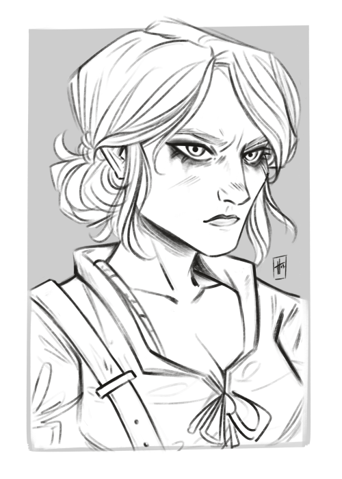 Mother And Daughter, Yennefer And Ciri Aka Badass Witcher Girls