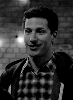 its-a-brand-new-kind-of-me:  Jake Peralta + *heart eyes* towards Amy ❤  