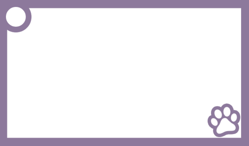A purple communication card. There is no text or character.